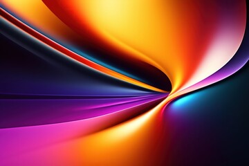 An abstract smooth colorful background