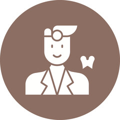 Dentist Male Icon