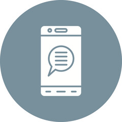 Mobile Chat Icon