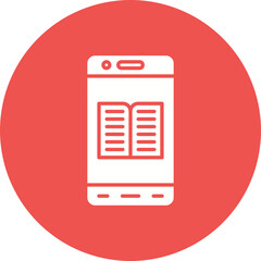 Mobile Ebook Icon