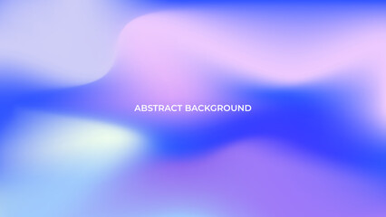 Soft, vibrant and blurred colorful abstract gradient background. Modern gradient illustration background.