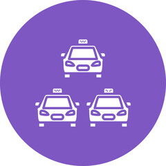 Taxi Stop Icon