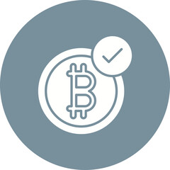 Cryptocurrency Accepted Icon
