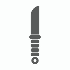 knife icon, chopper vector, cleaver illustration