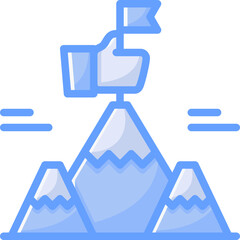 Success icon isolated useful for business, company, corporate, money and finance design element