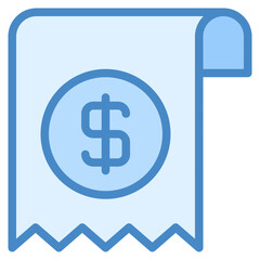 Invoice icon isolated useful for business, e commerce, retail, delivery, shopping and online design element
