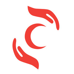 Red Cross and Crescent Day.Red Cross and Crescent Day.International Day.Icons for Red Cross and Crescent Day