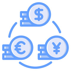 Money icon isolated useful for finance, currency, money, business, bank, economy and investment design element