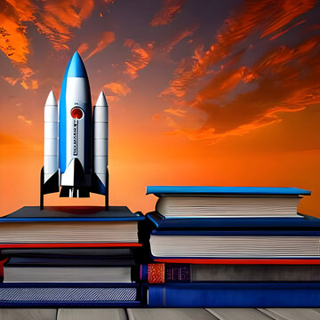 Conhecimento decola | Livros de levam ao espa&ccedil;o