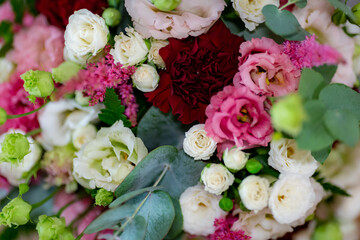 Floral decoration for a wedding