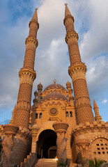 El Sahaba mosque in Sharm El-Sheikh, Egypt