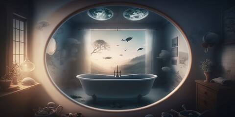 Self-care and Wellness in Your Luxurious Bath Space, Generative IA 7