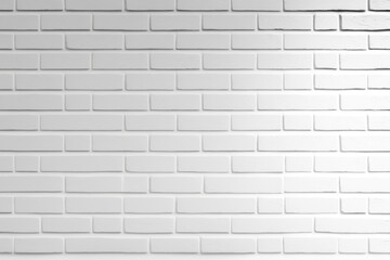 Obraz premium The white brick wall background in abstract style made with Generative AI
