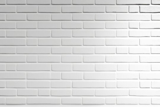 The white brick wall background in abstract style made with Generative AI