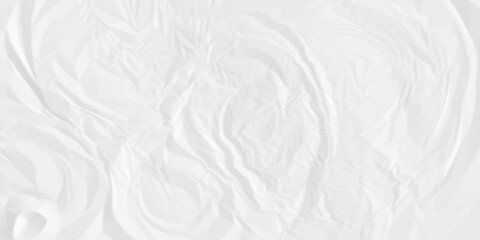 White paper texture  and White battered paper background. White empty leaf of crumpled paper. The texture of white paper is crumpled. white crumpled paper texture background.