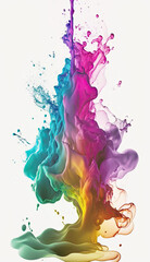 Watercolor Dissolving made with Generative AI