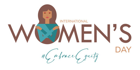 International Women's Day 2023 banner. #EmbraceEquity