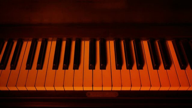 Piano Is Opened By The Fire