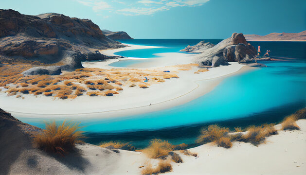 Shuab Bay on the island of Socotra