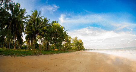 Thailand beach Chumphon zone