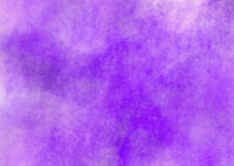 鮮やかな紫のざらざらした水彩風の背景素材