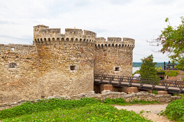 Fototapeta na wymiar Zindan gate of the Belgrade Fortress in Belgrade