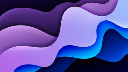 Vector abstract background with gradient color and dynamic shadow on background. Eps 10