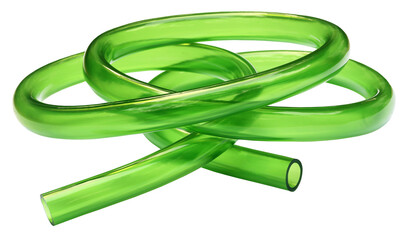 Naklejka premium Green Tubing