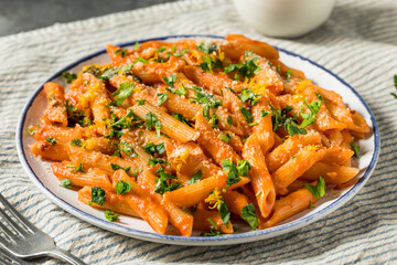 Homemade Vermouth Penne Pasta