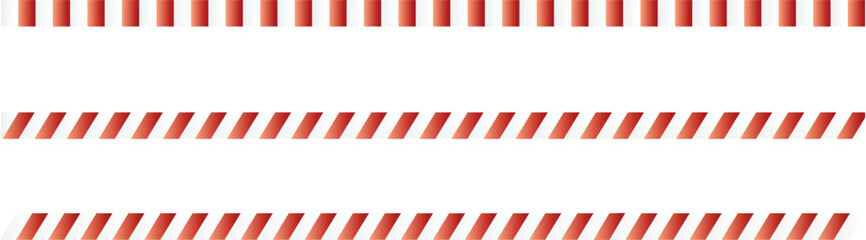 Fototapeta premium Yellow and Black stripes on a white background