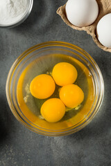 Raw Organic White Eggs
