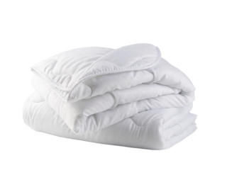 bed linen pillow and blanket made of quilted fabric with sewing and processing features