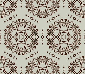 Geometric pattern. Seamless vector background. Ethnic graphic design	
