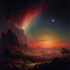 Beyond the Horizon: A Glimpse of Habitable Worlds. Generative AI