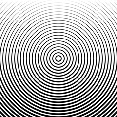 Fototapeta na wymiar Spiral radial Swirl Radial Hypnotic Psychedelic illusion rotating background Vector black and white quality vector illustration cut stroke 
