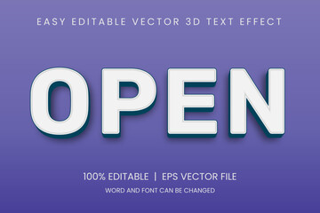 Free editable lettering Design typography font style 3d text effect