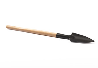 Garden shovel isolated on white background. Gardening Tools.