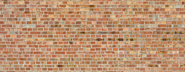 Beautiful rustic brick wall. Can be combined with the right version to a large panorama format.