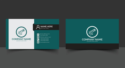 Fototapeta na wymiar Corporate business card template design