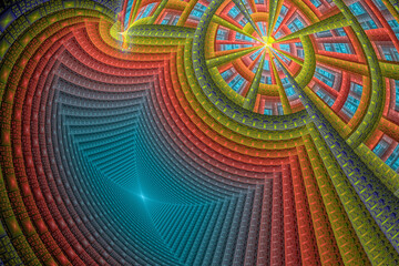 Abstract modern dynamic stylish blue decorative pattern wave banner background.