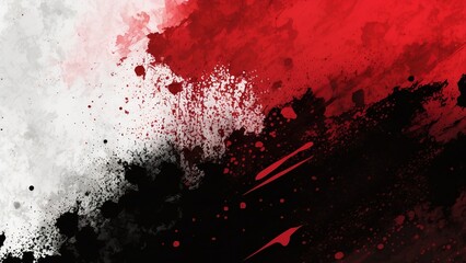 Abstract watercolor paint background dark red color