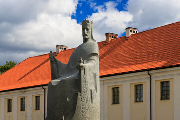 Vilnius.Monument to King Mindaugas.