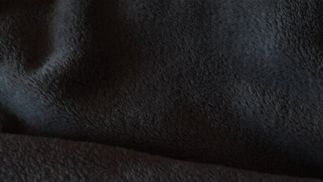 Couverture polaire en molleton en couleur noire 4k images