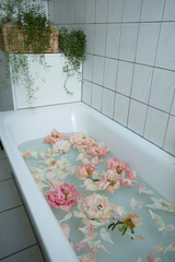 baño de flores