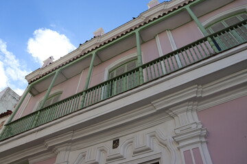 Fototapeta na wymiar La Havane, Cuba, patrimoine, bâtiment, cubain
