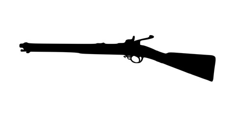 illustration of a gun