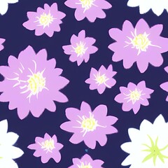 Flowers created with generative ai technology