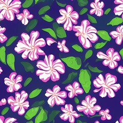 Flowers created with generative ai technology