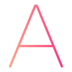 font gradient icon