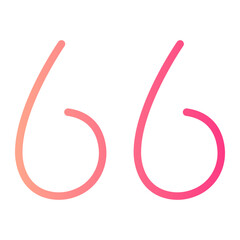 quote gradient icon